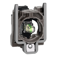 Schneider Complete body/light block, white, 24V Schneider Electric