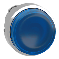 Schneider Head for illuminated push button, blue, Ø 22mm Schneider Electric