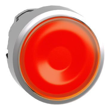 Schneider Illuminated push button head, orange, Ø 22
