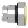 Schneider Illuminated push button head, metal, yellow, Ø 22mm Schneider Electric