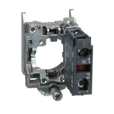 Schneider Single contact block with body/fixing collar, 1NC