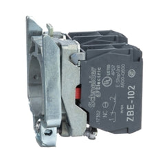 Schneider Contact block with mounting collar, 2NC