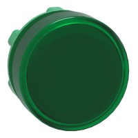 Schneider Illuminated push button head, flush, green, Ø 22mm Schneider Electric