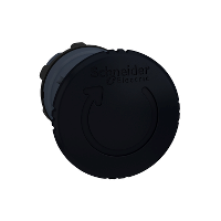 Schneider Mushroom push button head, black, Ø 40mm Schneider Electric
