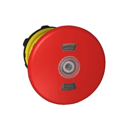 Schneider Illuminated e/stop switching off head, red, Ø40 Schneider Electric