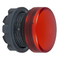Schneider Pilot light head, metal, red, Ø22mm Schneider Electric