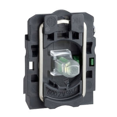 Schneider Light block, body/fixing collar, plastic, orange, 1NO Schneider Electric