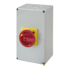 Telergon Enclosed switch disconnector, size 0, 3-pole, 63A