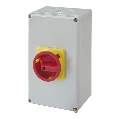 Telergon Enclosed switch disconnector, size 0, 3-pole, 63A