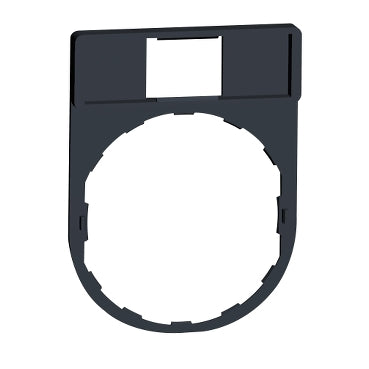 Schneider, Legend holder, plastic, w/o legend, 30 x 40 mm