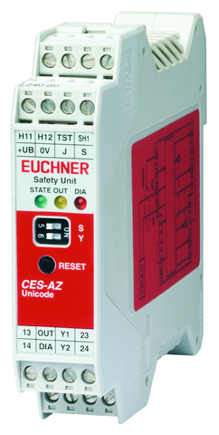 Euchner CES-AZ-UES-01B Evaluation unit for 1 read head