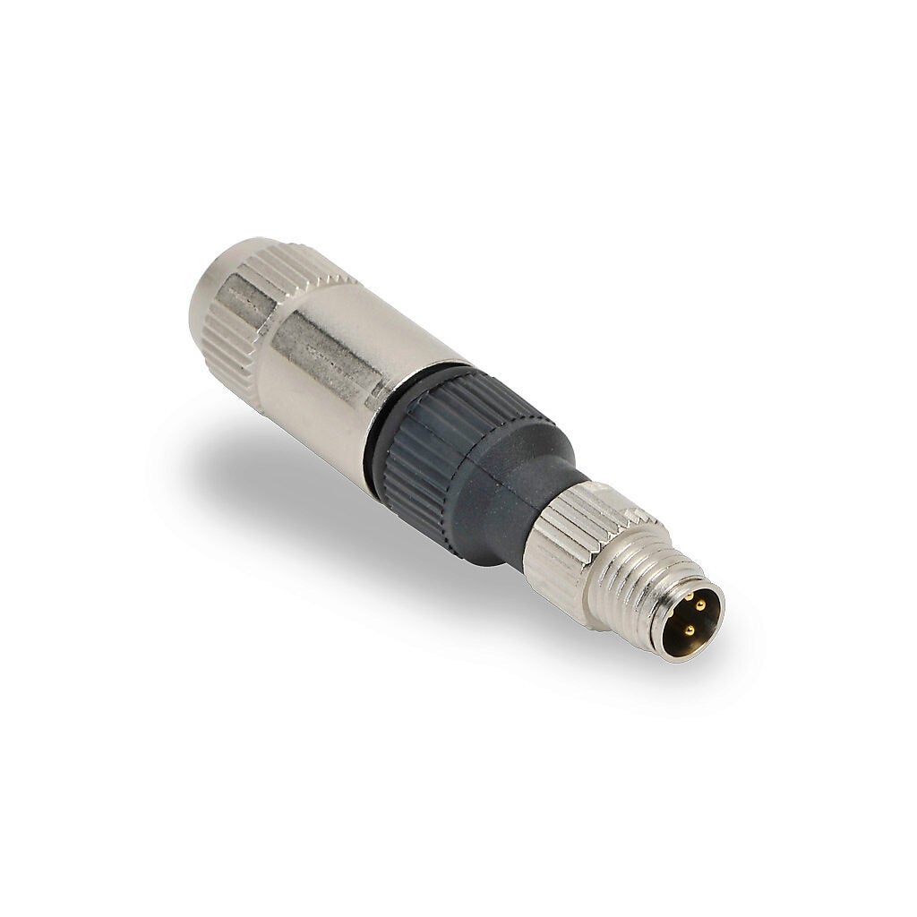 Murr M8 Connector, male 0°, field-wireable, 0.25-0.5mm²