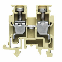 Weidmuller Feed-through terminal, screw, beige, c/s 2.5mm²