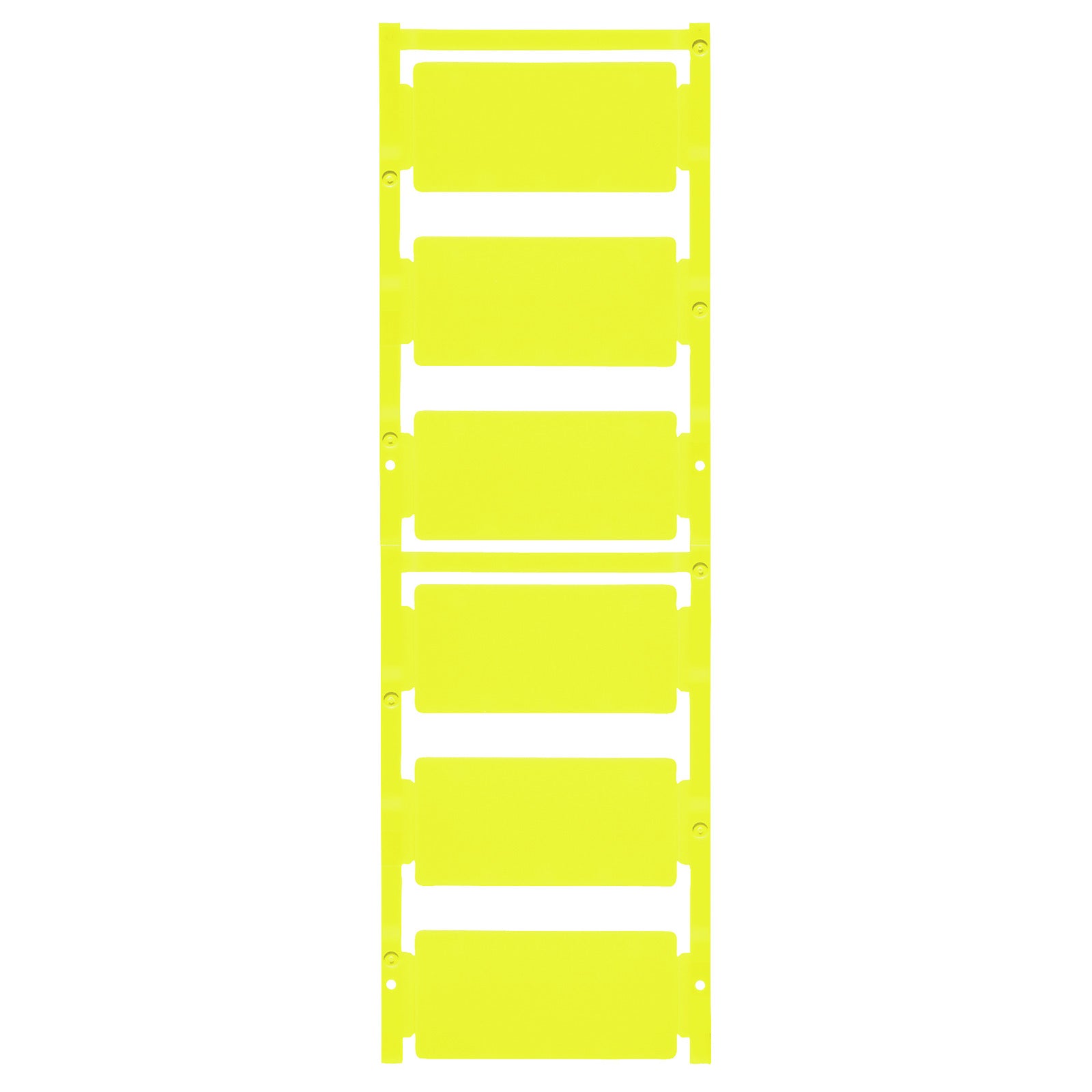 Weidmuller Device markers, yellow, 30 x 60mm