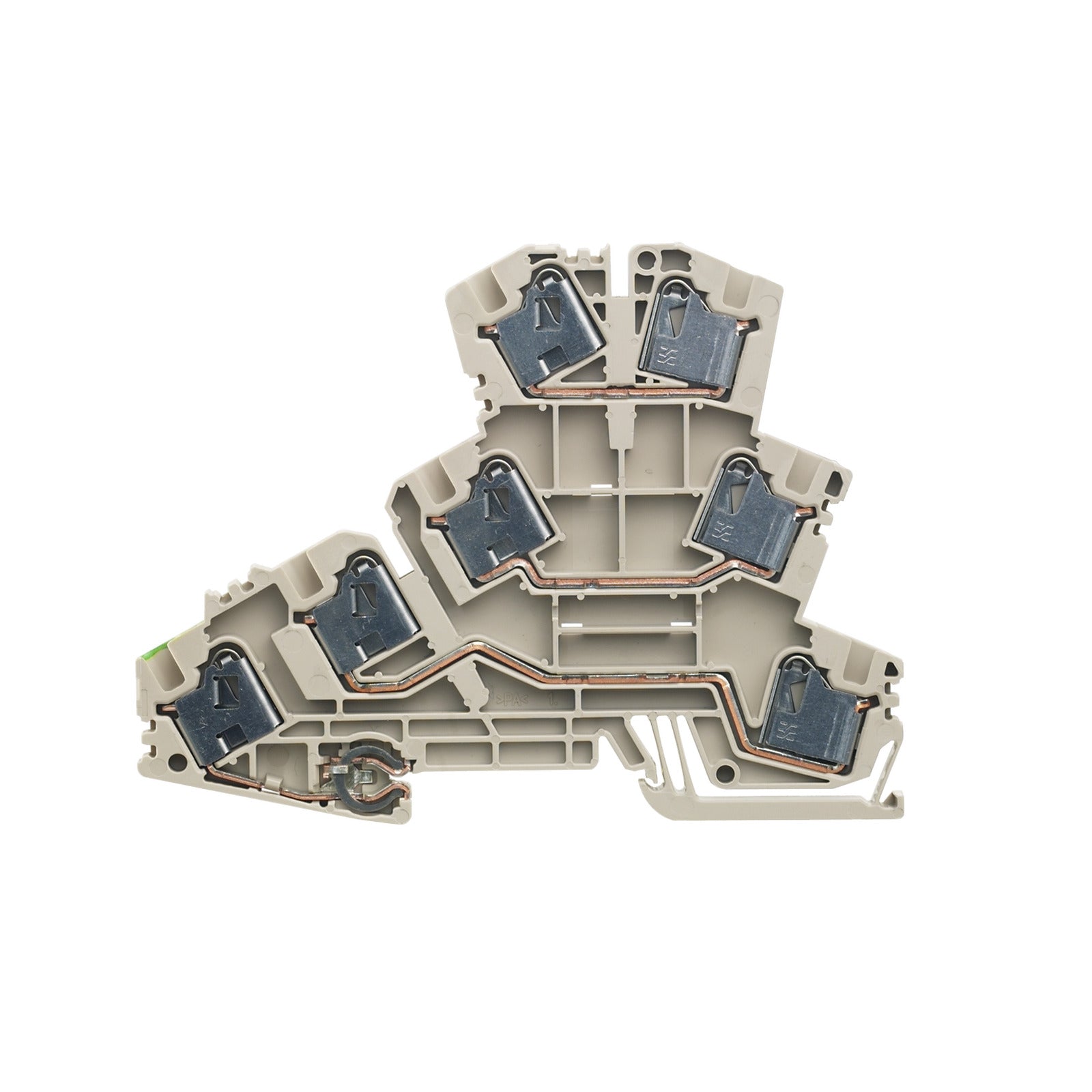 Weidmuller Motor connection terminal, push-in, 4mm²