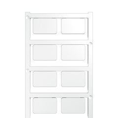 Weidmuller Device marker, white, 18 x 27mm