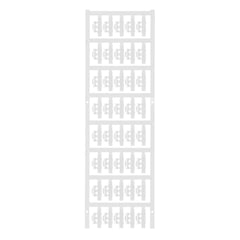 Weidmuller Cable marker, clip-on, white, 21 x 5.8mm