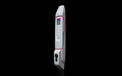 Rittal VX Comfort handle for semi-cylinder, die cast zinc