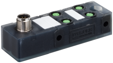 Murr Exact8 Distribution box, 4-way, 3-pole, M12 (12-pole) Murrelektronik