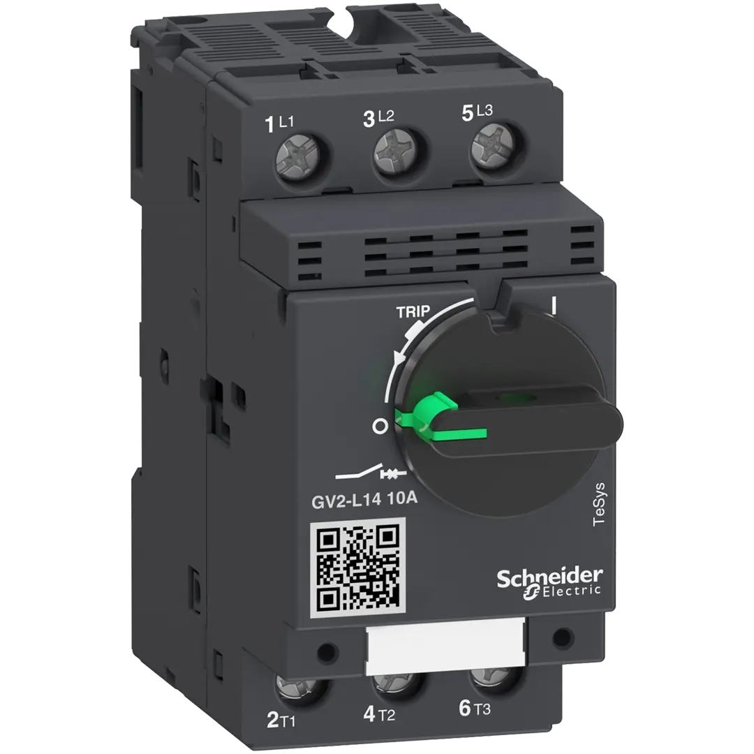 Schneider TeSys GV2, Motor CB, Magnetic, Rotary handle, 10A - Rubicon Partner Portal