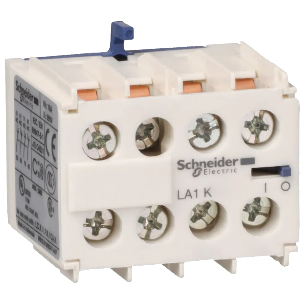 Schneider TeSys K - Auxiliary contact block, 4 NO - Rubicon Partner Portal