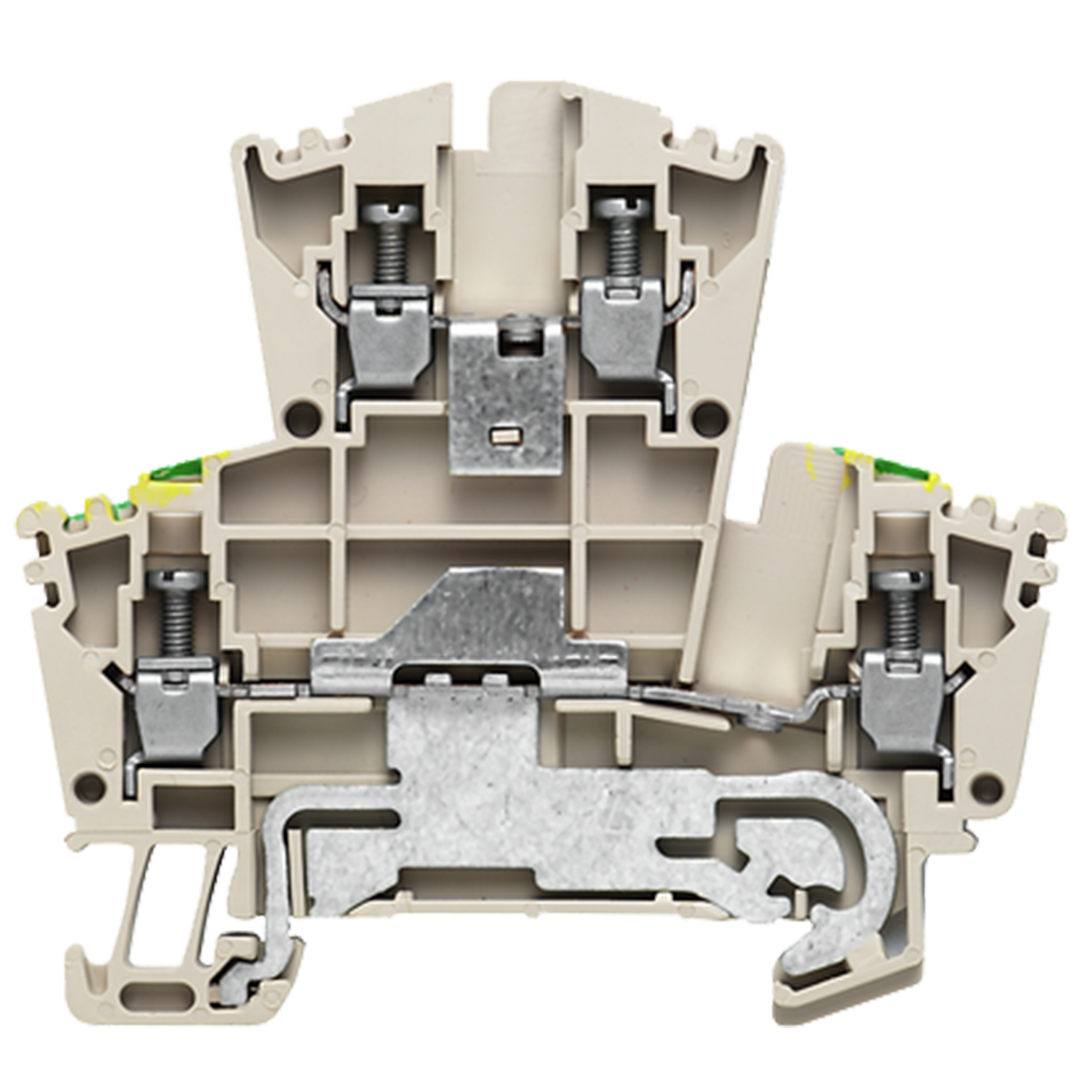 Weidmuller WDK 2.5DU-PE, Feed-through + Double-tier terminal - Rubicon Partner Portal
