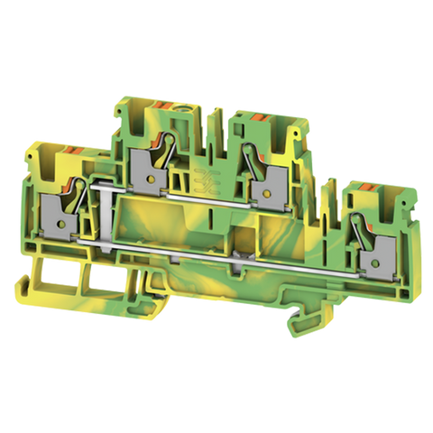 Weidmuller A2T 4 PE, Double-tier terminal, Push in, 800V - Rubicon Partner Portal
