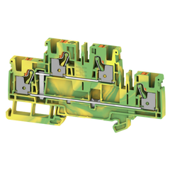 Weidmuller A2T 4 PE, Double-tier terminal, Push in, 800V - Rubicon Partner Portal