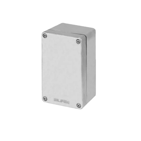 Elfin Push-button enclosure, undrilled, 70x118x80mm - Rubicon Partner Portal