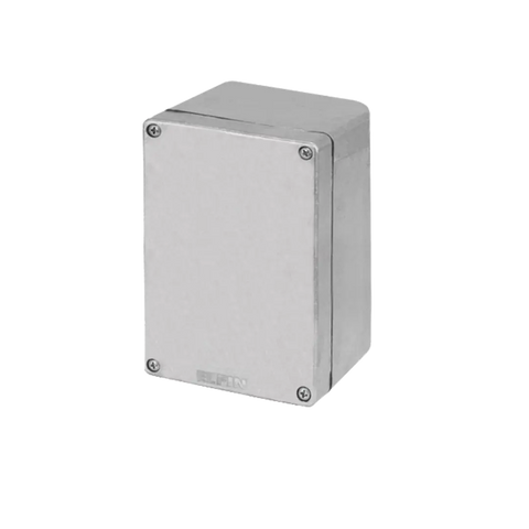 Elfin Push-button enclosure, undrilled, 92x118x80mm - Rubicon Partner Portal