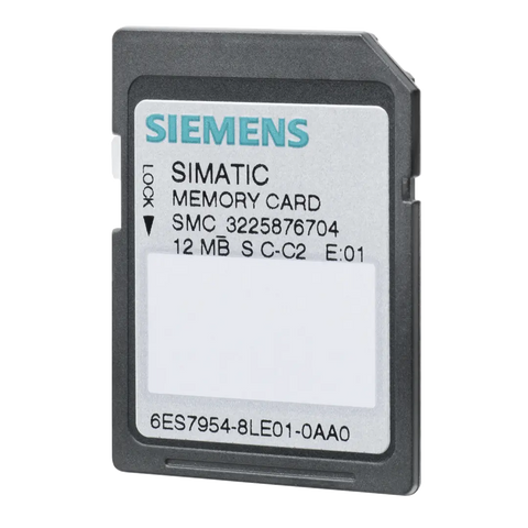 Siemens Simatic S7 Memory card, 4MB*** Spare part *** - Rubicon Partner Portal