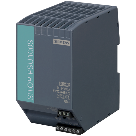 Siemens Sitop PSU100S Stabilized power supply, 24VDC, 10A - Rubicon Partner Portal