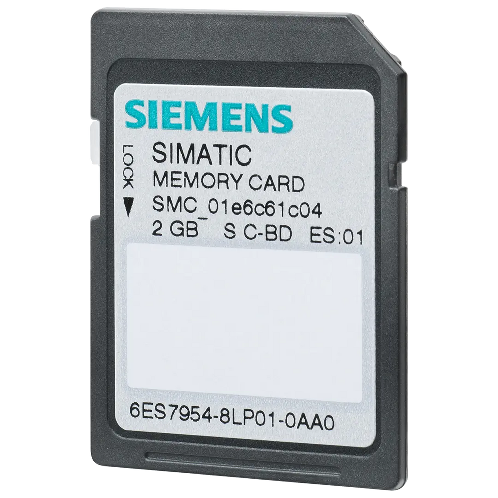Siemens Simatic S7 Memory card for S7-1X00 CPU, 3V flash - Rubicon Partner Portal