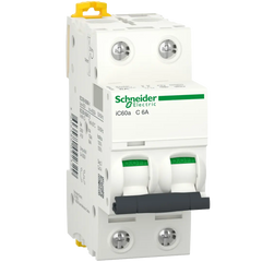 Schneider Miniature CB, ACTI9 IC60A 2P 6A C - Rubicon Partner Portal