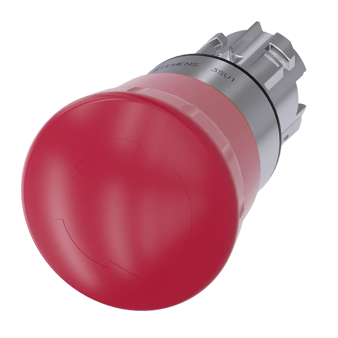 Siemens Emergency stop pushbutton, red, rotate-to-unlatch - Rubicon Partner Portal