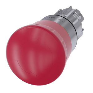 Siemens Emergency stop pushbutton, red, rotate-to-unlatch