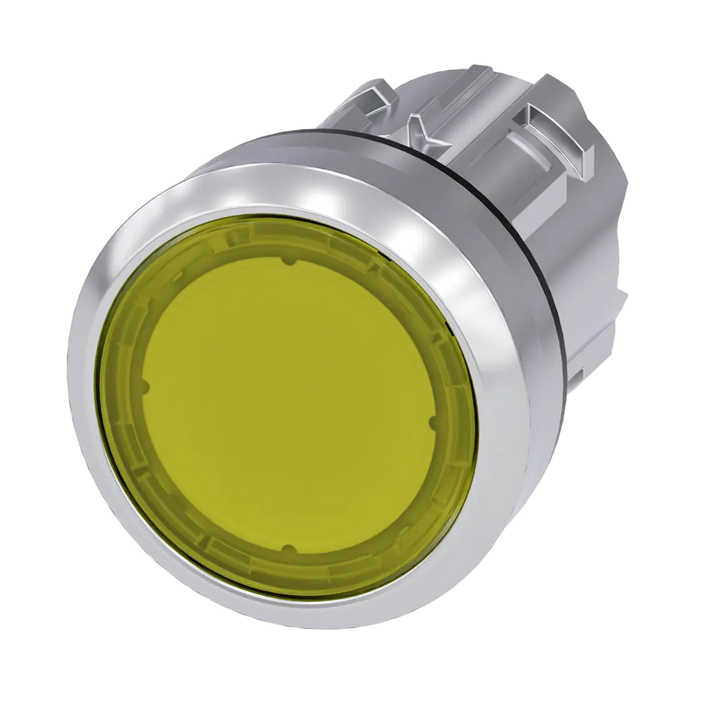 Siemens Illuminated pushbutton, yellow, round, 22mm - Rubicon Partner Portal