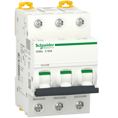 Schneider Miniature CB, ACTI9 IC60A 3P 63A C - Rubicon Partner Portal