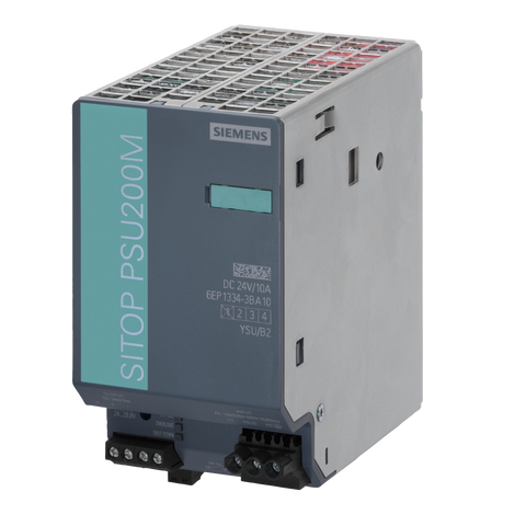 Siemens Sitop PSU200M Stabilized power supply, 24VDC, 10A - Rubicon Partner Portal