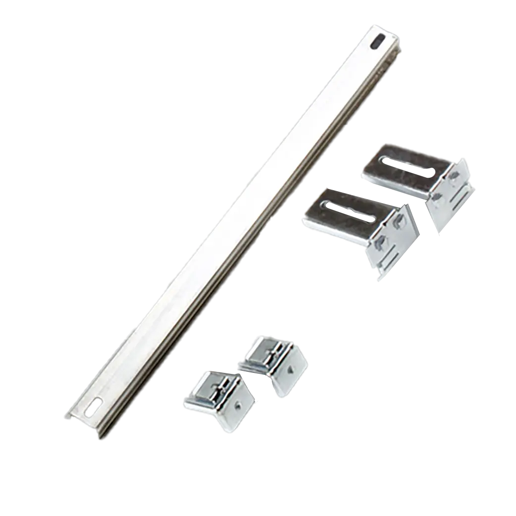 IDE DIN rail + supports for surface assembly, 24 modules - Rubicon Partner Portal