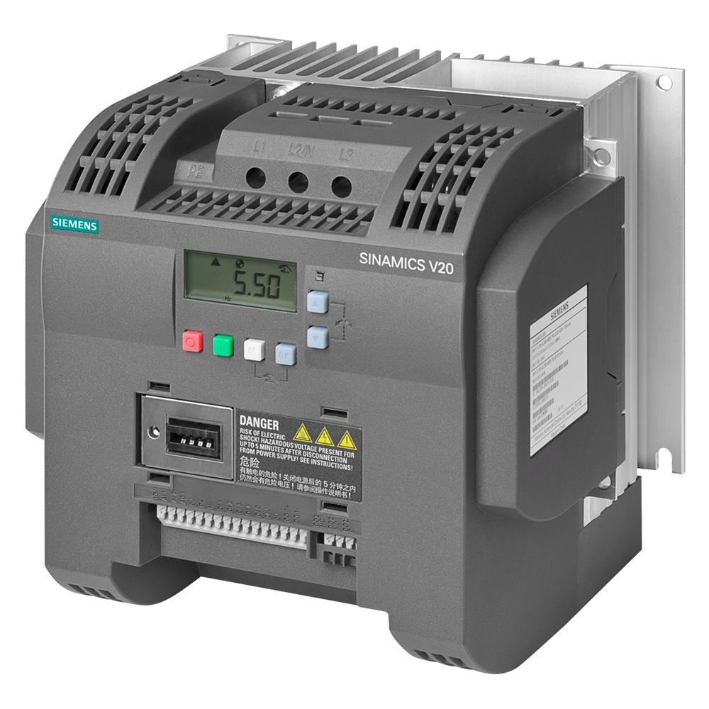 Siemens Sinamics V20 Inverter drive, 3-phase, 5.5kW - Rubicon Partner Portal