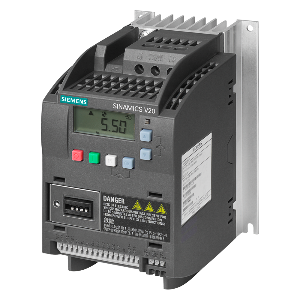 Siemens Sinamics V20 Inverter drive, 3-phase, 2.2kW - Rubicon Partner Portal