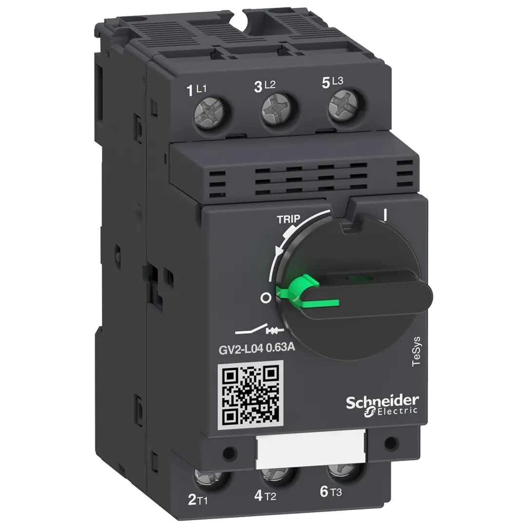 Schneider TeSys GV2, Motor CB, Magnetic, Rotary handle 0,63A - Rubicon Partner Portal