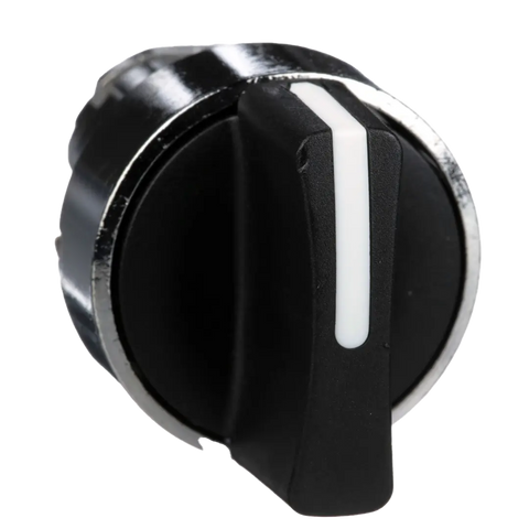 Schneider Selector Switch head, Metal, Black, 3 positions - Rubicon Partner Portal
