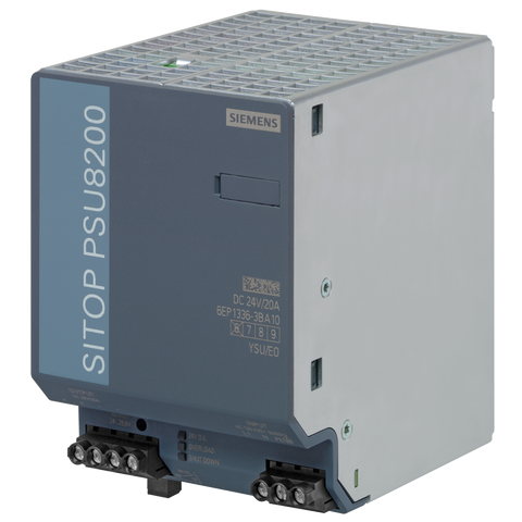Siemens Sitop PSU8200 Stabilized power supply, 24VDC, 20A - Rubicon Partner Portal