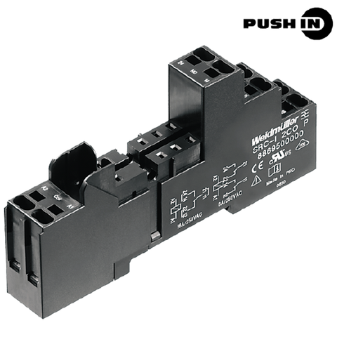 Weidmuller SRC-I 2CO P, Relay bases, 2 contacts, 12 A - Rubicon Partner Portal