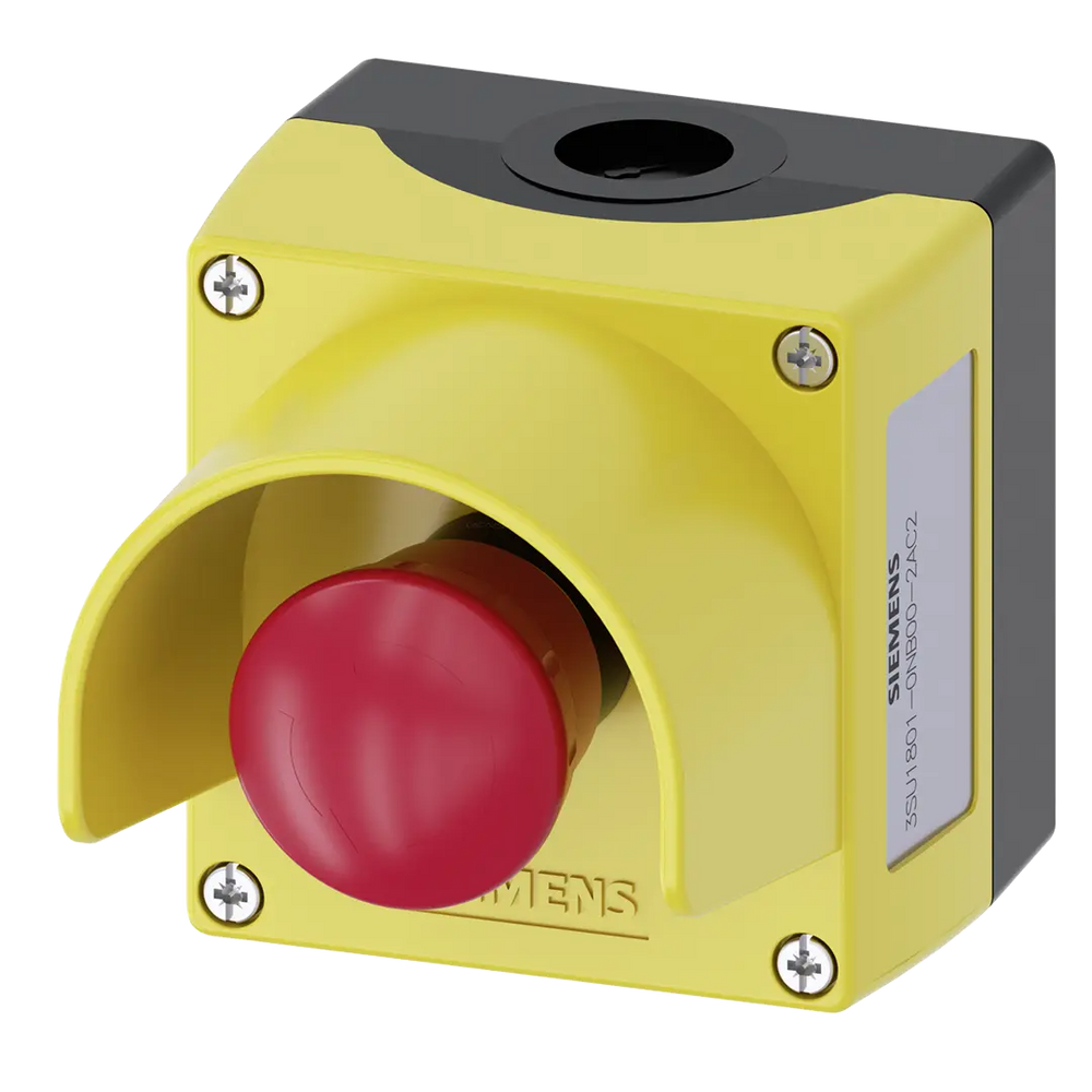 Siemens Enclosure+protective collar, emergency stop p/button - Rubicon Partner Portal