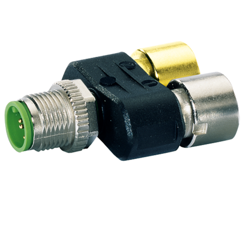 Murr T-Coupler Slim M12 male 5-pole / 2x M12 female 4-pole - Rubicon Partner Portal