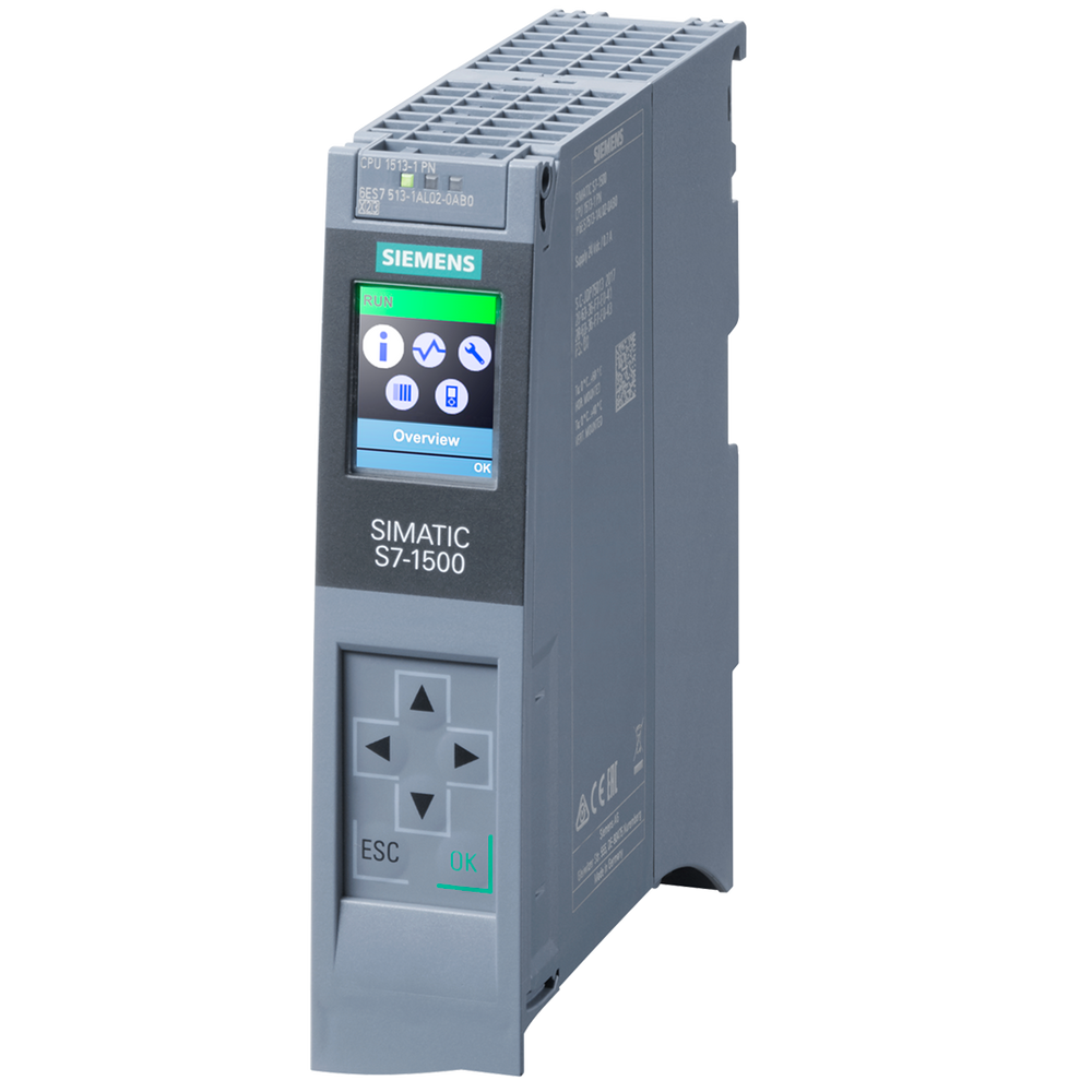 Siemens Simatic S7-1500 Central processing unit with 300KB + 1.5MB - Rubicon Partner Portal
