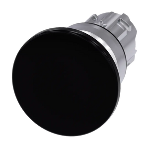 Siemens Illuminated pushbutton, black, 20mm